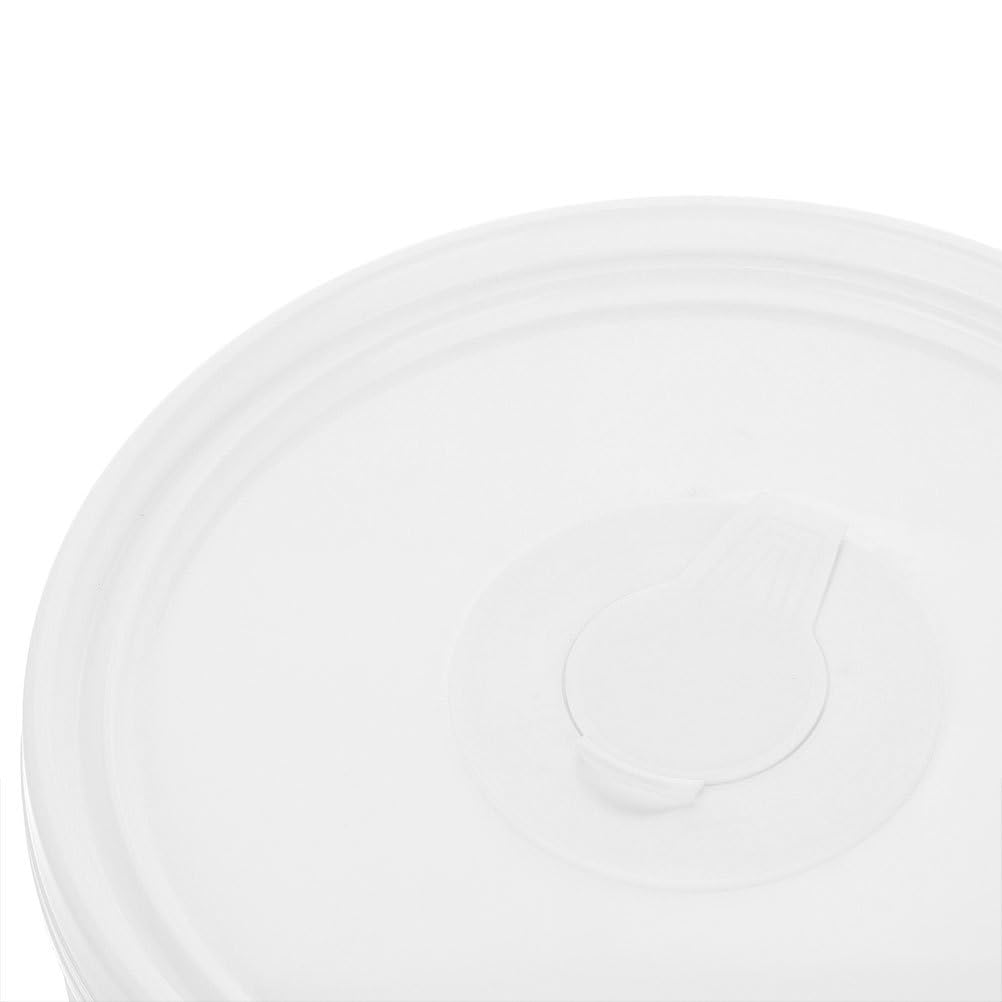 OUNONA Lot de 2 Seaux à Lingettes en Plastique avec Couvercle, Distributeur de Lingettes pour Bébé, Organisateur de Serviettes en Papier pour Voiture Et Salle de