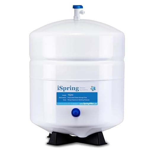 4 Gallon iSpring Pressurized Water Tank