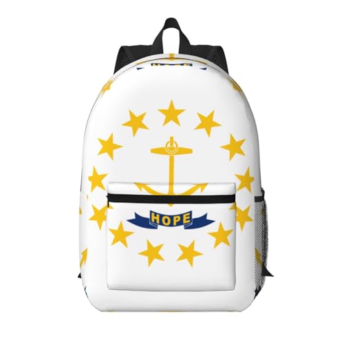 Sac à dos voyage Rhode Island noir 43cm avec poche avant pratique