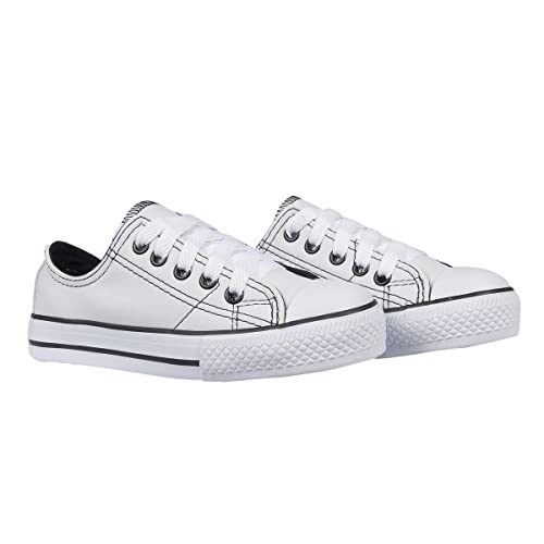Tenis Infantil West boot Original Kids Star Escola Star Cores (29, Branco Couro)