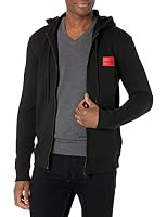 HUGO Boss Men's Casual,Hoodie, Raven Black, XX-Large