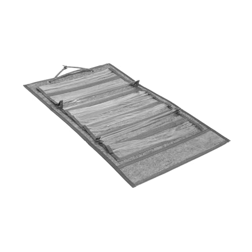 PRETYZOOM Efficient Martial Arts Belt Organizer Wall Hanging Storage Rack Soft Felt Display for Karate Taekwondo Belts