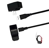 Charger Clip Sync USB Adapter for Garmin T5mini, TT15mini PT10 PT6 TB10 Dog Training Collar Shock Dog E Collar, Replacement Charging Cable Clip, Plug.