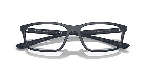 Image of Armani Exchange mens Ax3108u Universal Fit Square Prescription Eyewear Frames