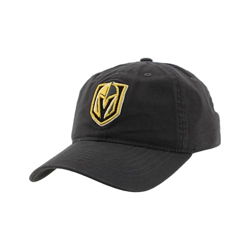 Vegas Golden Knights NHL Officially Licensed Adjustable Hat Scholarship Icon Charcoal