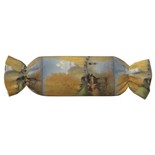 Almohada de espuma viscoelástica 62 cm x 25 cm Negra