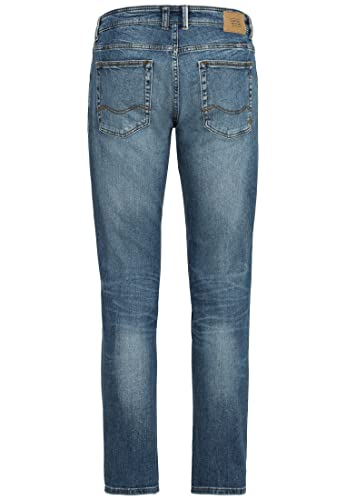 camel active Herren Slim Fit Madison Stretch Jeanshose Hose, Hellblau (Mid Blue), 35W / 36L – Ansicht 7