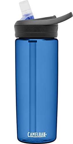CamelBak Eddy+ Water Bottle with Bite Valve Straw, Leak‑Resistant Easy‑Sip Design for Everyday Hydration, 20oz, Oxford