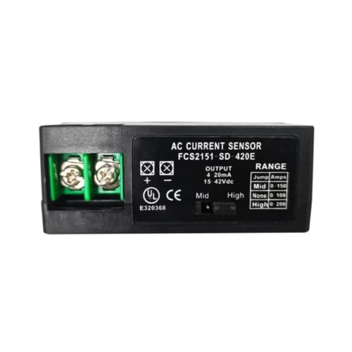Transductor 4-20 mA FCS2151-SP-420E digital para sensor de corriente CA estable 2