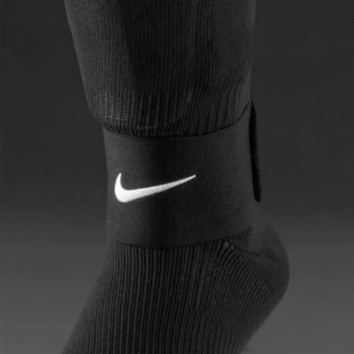 Nike Guard Stay 2 Soccer Shinguard Strap Holder (Black/White, One Size) - image 3