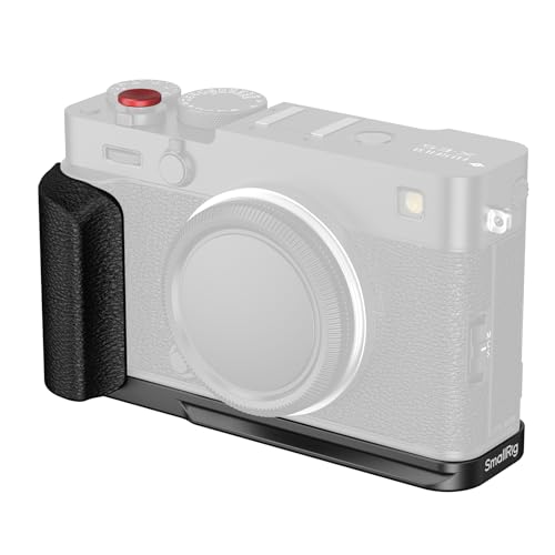 SMALLRIG X-E5 Poignée en L pour FUJIFILM, Plaque de Dégagement Rapide Intégrée pour Arca, Pas de vis 1/4