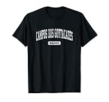 campos goytacazes Esta clásica camisa Campos dos Goytacazes Brasil cuenta con un diseño deportivo tradicional de estilo universitario universitario envejecido que es perfecto para mostrar tu orgullo brasileño de tu ciudad natal. Es un gran regalo para aquellos que aman y están orgullosos de ser de Campos dos