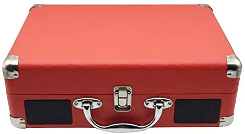 Tourne-Disque en Vinyle Gramophone rétro Haut-Parleur Bluetooth rétro créatif Valise Rouge Tourne-Disque Chaque Famille - Les Beatles, Paul McCartney, John Lennon, RIngo Starr, George Harrison Tourne-Disque en Vinyle Gramophone rétro Haut-Parleur Bluetooth rétro créatif Valise Rouge Tourne-Disque Chaque Famille – Image 3