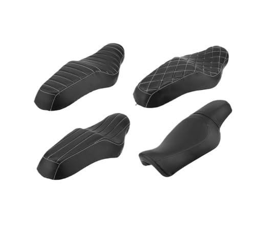 Asientos de sofá para motocicleta Sportster con acabado negro premium 2
