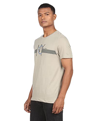 Image of Arrow Men's Printed Regular Fit T-Shirt