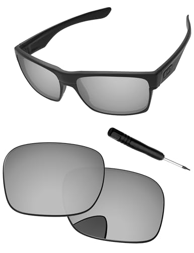Image of Replacement Lenses & Screwdriver for Oakley TwoFace OO9189 Sunglass - Precision Fit, UV Block & Impact Resistant