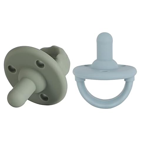 Schnuller 2er-Pack, Baby Soft Silicone Schnuller Cover