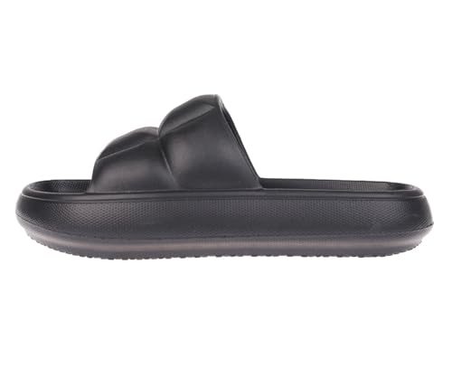Image of Foamwalk Girl's EVA Slides Fisherman, Buckle Clogs Kids Cloud Slides - Slip On Sandals for Girls Toddler /Little Kid /Big Kid