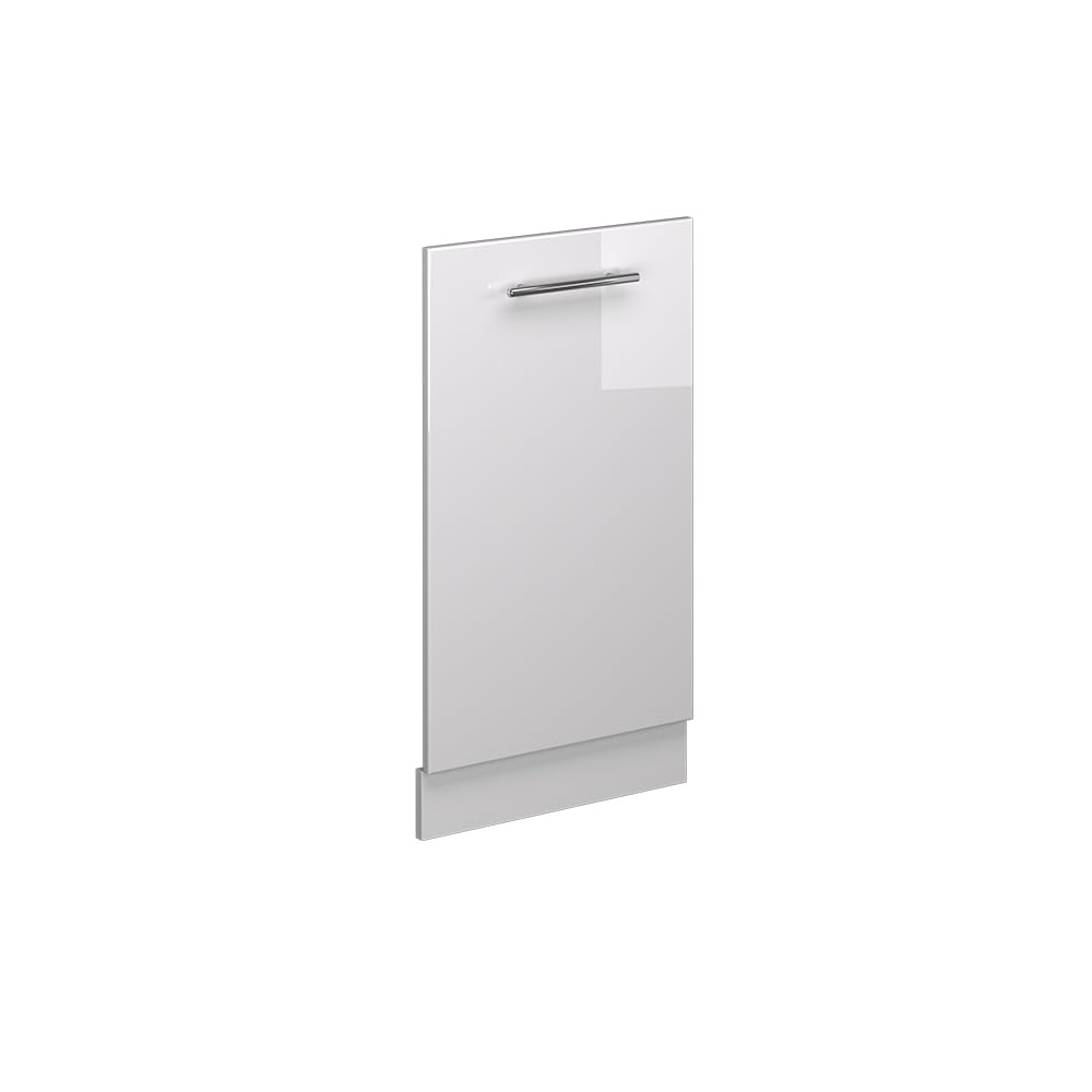 Vicco Panel przedni zmywarki "Fame-Line", Biały wysoki połysk, 45 cm | bez blatu roboczego, à combiner avec d'autres modules de la série Fame-Line