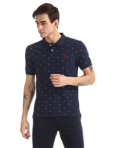 Image of US Polo Association Men's Printed Slim fit T-Shirt