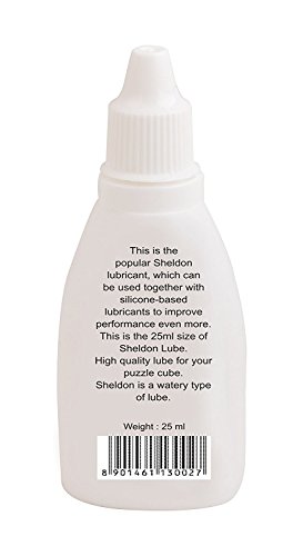 Image of sheldon silicone oil for puzzle cube (25 ml) (combo of 2)- Multi color