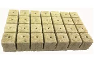 1.5-Inch Rockwool Grow Cubes for Enhanced Hydroponic Growth