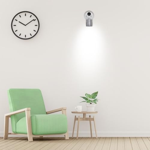 Foco de LED para RV de 3W aplique plateado con ángulo ajustable 4