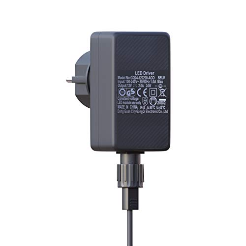 Aourow tuinverlichting LED adapter,IP44 LED driver voor tuinverlichting 12V