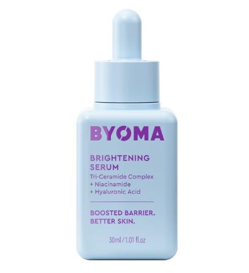 BYOMA ORIGINAL | BRIGHTENING SERUM | Serum iluminador para la piel con Ácido Hialurónico, Niacinamida y Ceramidas | Ideal para hidratación y tez radiante | 30 ml | VEGANO | by BELLA