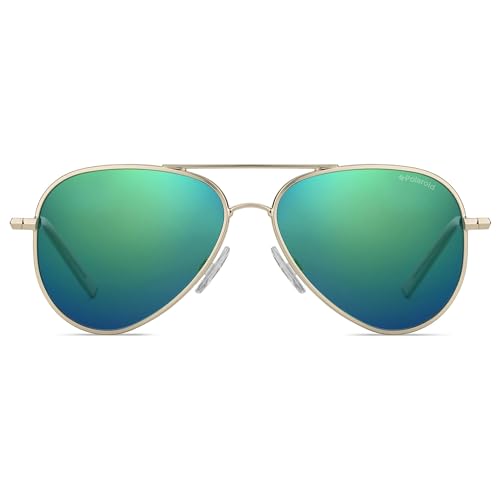 Polaroid Kids' PLD 8015/N Aviator Sunglasses2