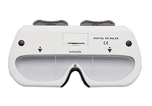 Vernier PD liniaal,Pupillaire afstand liniaal,Optische leerling afstandsmeter oog oogheelkundige tool (10mm
