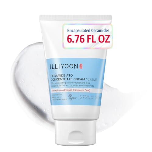 Illiyoon Ceramide Ato Concentrate Cream | Moisturizer for Dry & Sensitive Skin, 100hr Lasting...