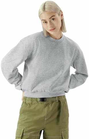 American Apparel Women’s ReFlex Fleece Crewneck Sweatshirt, GRF494AA
