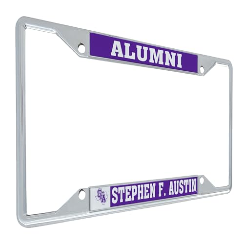 Desert Cactus Stephen F. Austin State University NCAA Metal License Plate Frame for Front or Back of Car Officially Licensed (Alumni)
