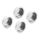 Prime-Line N 7308 3/4 In. Satin Nickel, Closet Door Finger Pull (4 Pack)