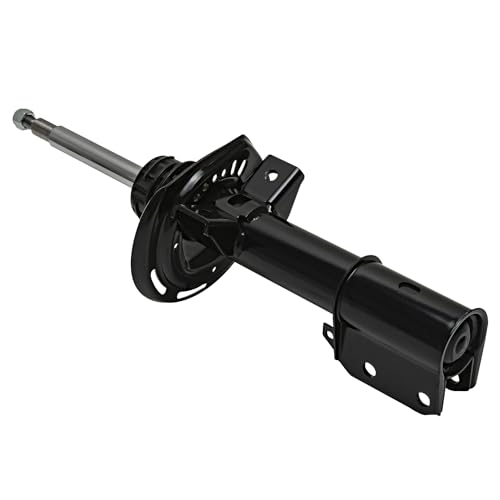 Image of Detroit Axle - Front 2pc Strut Shocks for 13-15 Mercedes-Benz GLK250, 10-15 GLK350, 2 Bare Strut Shocks Assembly 2010 2011 2012 2013 2014 2015 Replacement