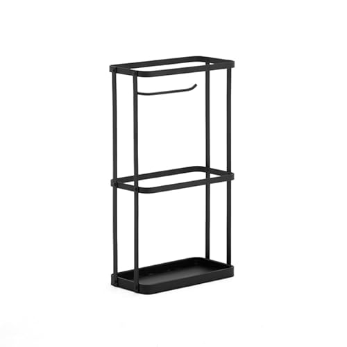 SONGYL-20249 Umbrella Stand Simple Umbrella Stand Double Layer Iron Cane Holder Hotel Hall Parasol Entryway