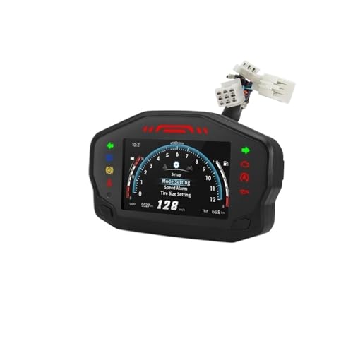 Compteur vitesse moto universel 12V numérique LCD avec tachymètre