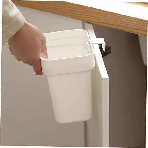 Ciieeo Hängender Mülleimer Mit Deckel Aus Kunststoff Hängender Abfalleimer Für Küche Zuhause Und Büro Einfach Zu Reinigen Und Platzsparend – Bild 7