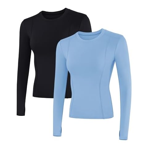 IECCP Women's Long Sleeve Workout Top Pack Cover