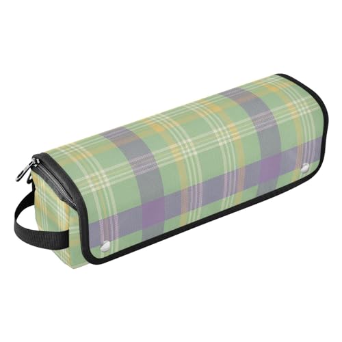 GuoChe Heating Tools Travel Bag Organizer with Iron Mat Classic Plaid Pattern miniatura 1