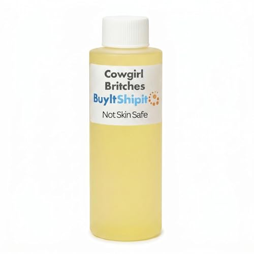 Image of Cowgirl Britches Fragrance from Our Leather Collection - Perfect for Adding Aroma to Freshies, Candles, and Diffusers - 8 Ounces