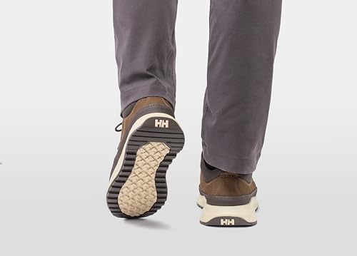 Helly Hansen Para Hombre. 11991 Zapatillas De Piel Beckett MarróN (40), Plano, Cordones, Casual - 8