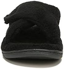 ORTHAHEEL Women's Relax Slipper, Black Terry, 8.0 M | Image 6
