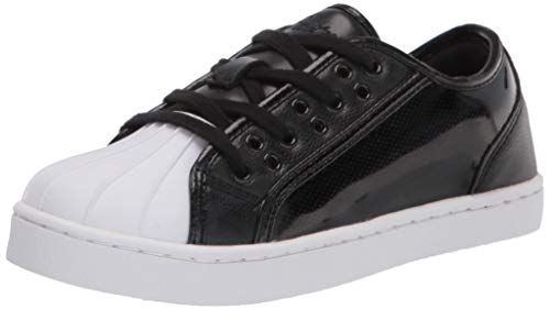 Pastry Unisex Fashion Sneakers – Glossy, Paris Praline Style, Black & White