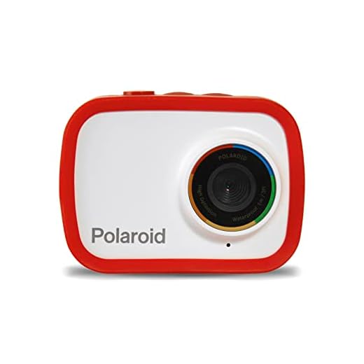 Polaroid Sport Action Camera 720p 12.1mp, Waterproof Camcorder Video Camera with Built in Rechargeable Battery and Mounting Accessories, Action Cam for Vlogging, Sports, Traveling