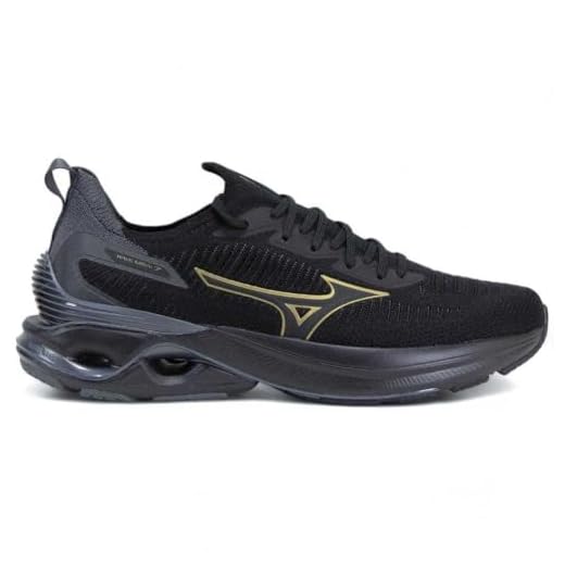Tênis Masculino Mizuno Wave Mirai 7 Preto 43