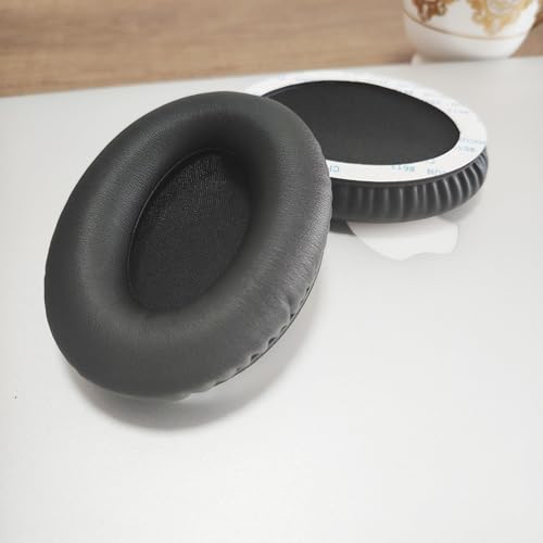 Almohadillas para auriculares M09, repuesto para AUSDOM ANC 10 y AUSDOM M09, con cuero proteico y espuma viscoelástica miniatura 7