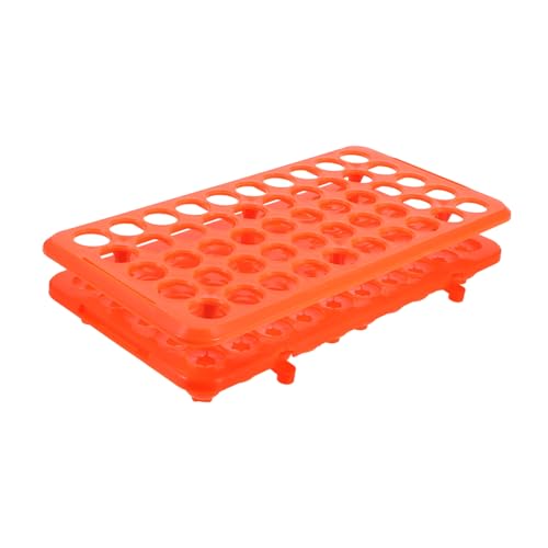 FRCOLOR Plastic Test Tube Rack Silicone Pad Stand Organizer Robust Design for Safety