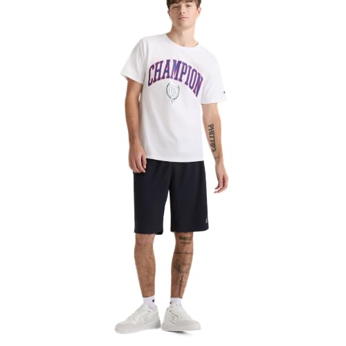 Champion Men's Sport Shorts, Standard Fit, 10 Inch Inseam, Lightweight Fabric, Moisture-Wicking, Available in Regular and Big & Tall, Navy, XX-Large - image 5